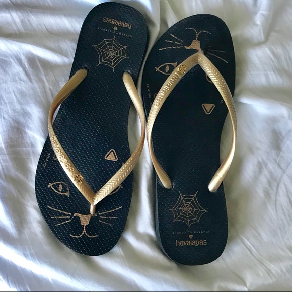 charlotte olympia flip flops